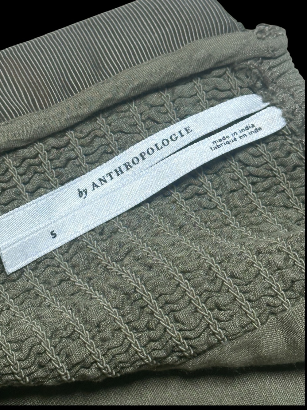 EUC Anthropologie Utility Square-Neck A-Line Midi Dress. Size Small - Picture 16 of 16